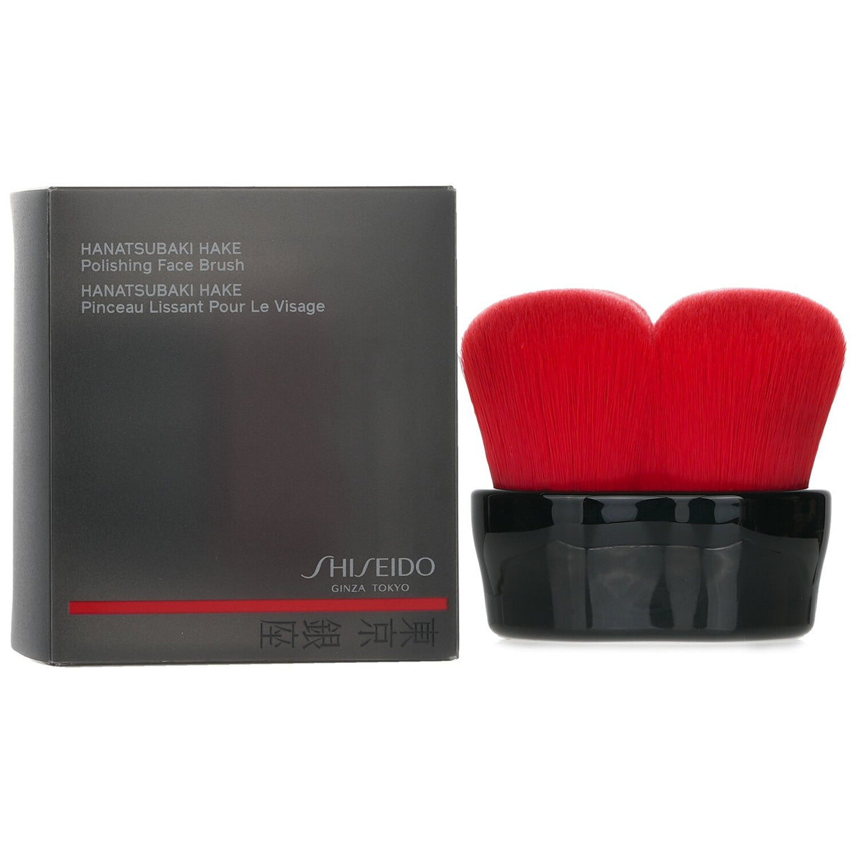 Shiseido - HANATSUBAKI HAKE Polishing Face Brush  - -