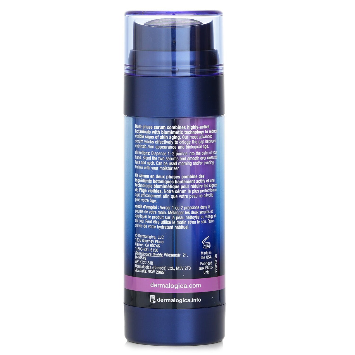 Dermalogica Age Smart Phyto-Nature Firming Serum in a 40ml bottle, featuring dual-phase technology for youthful, firm skin.