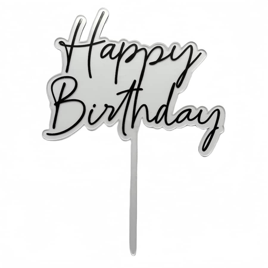 Whiz Pop Bang Cake Topper Happy Birthday