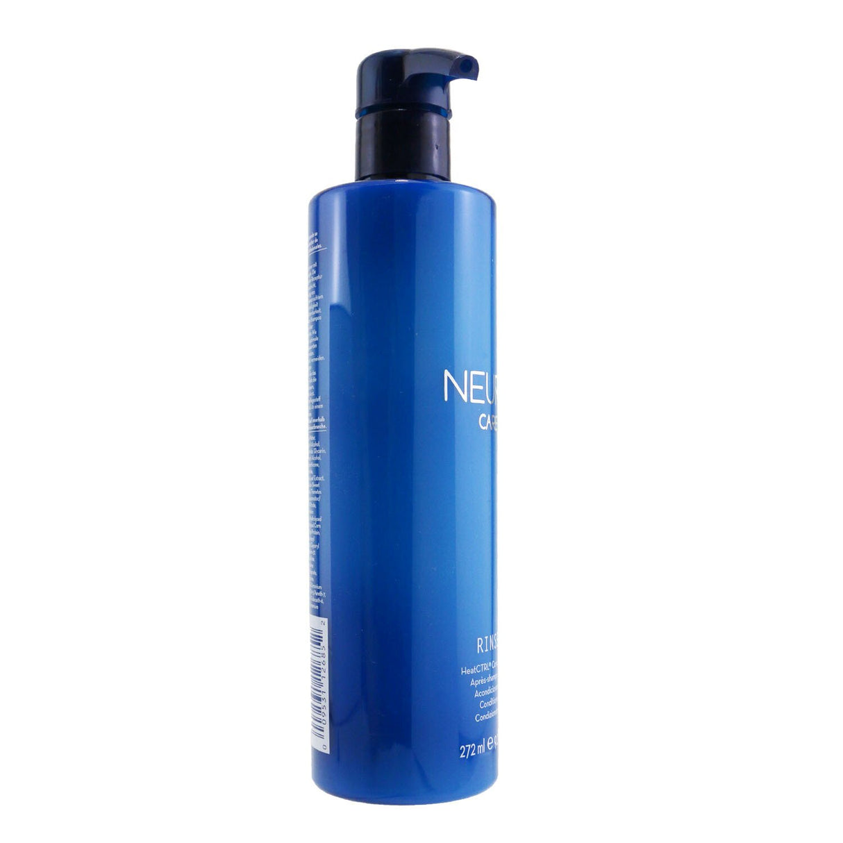 Paul Mitchell Neuro Care Rinse HeatCTRL Conditioner, 272ml, prevents heat damage and hydrates hair for softness and manageability.