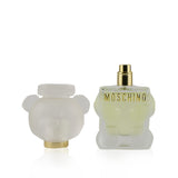 Moschino Toy 2 Eau De Parfum Spray, 30ml, a floral woody fragrance with notes of mandarin, apple, and jasmine. Perfect for young women.