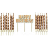 Whiz Pop Bang Plaque & Candles, Happy Birthday 13pack