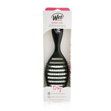 Wet Brush Speed Dry Detangler in sleek Black, featuring heat-resistant bristles and a vented design for quick, gentle detangling.