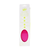 Pink Wet Brush Shine Enhancer with natural boar bristles for smooth, shiny hair, minimizing tangles and breakage.