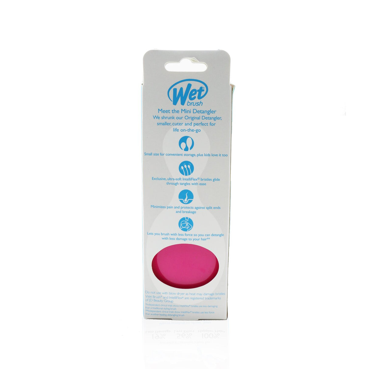Wet Brush - Mini Detangler - # Pink  - 1pc