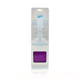 Wet Brush Paddle Detangler in purple, featuring HeatFlex bristles and AquaVent design for effortless, pain-free detangling.