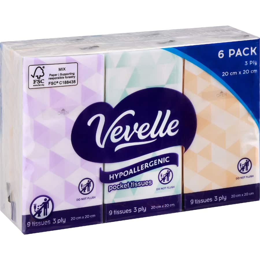Vevelle Facial Tissue Luxury Soft - 54 sheets