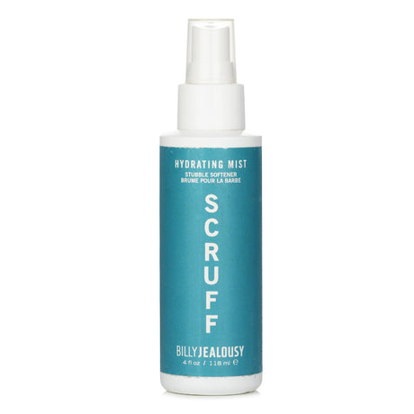 Hydrating mist for men's stubble, softening scruff with vitamins and fruity extracts for a refreshed, revitalized look.