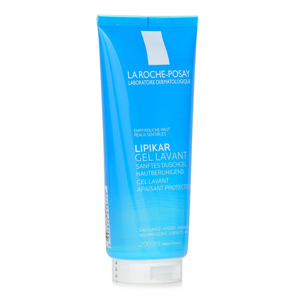 La Roche Posay Lipikar Gel Lavant, a soothing shower gel for sensitive skin, suitable for the whole family, 200ml.