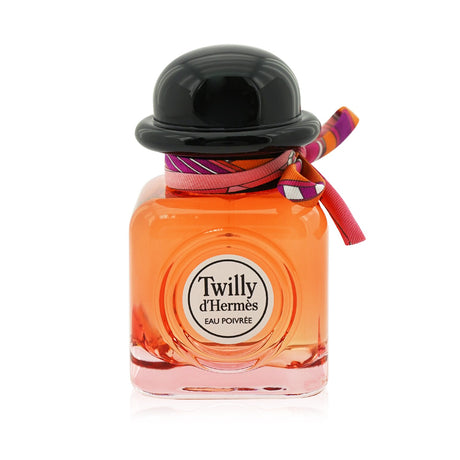 Hermes Twilly D'Hermes Eau Poivree 50ml, a chypre floral perfume with pink pepper, rose, and patchouli notes for modern women.