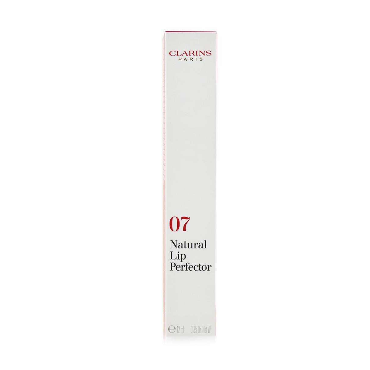 Clarins Natural Lip Perfector #07 Toffee Pink Shimmer in 12ml, features a nourishing formula for glossy, fuller-looking lips.