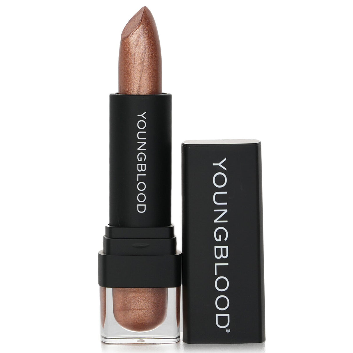 Luxurious Youngblood Exclusive Lipstick, 4g: vibrant, long-lasting color with hydration and no color bleeding.