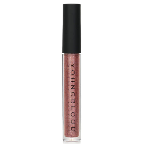 High-shine, vegan lip gloss #Nebula, enriching lips with moisture and shimmer, perfect for layering or solo use.