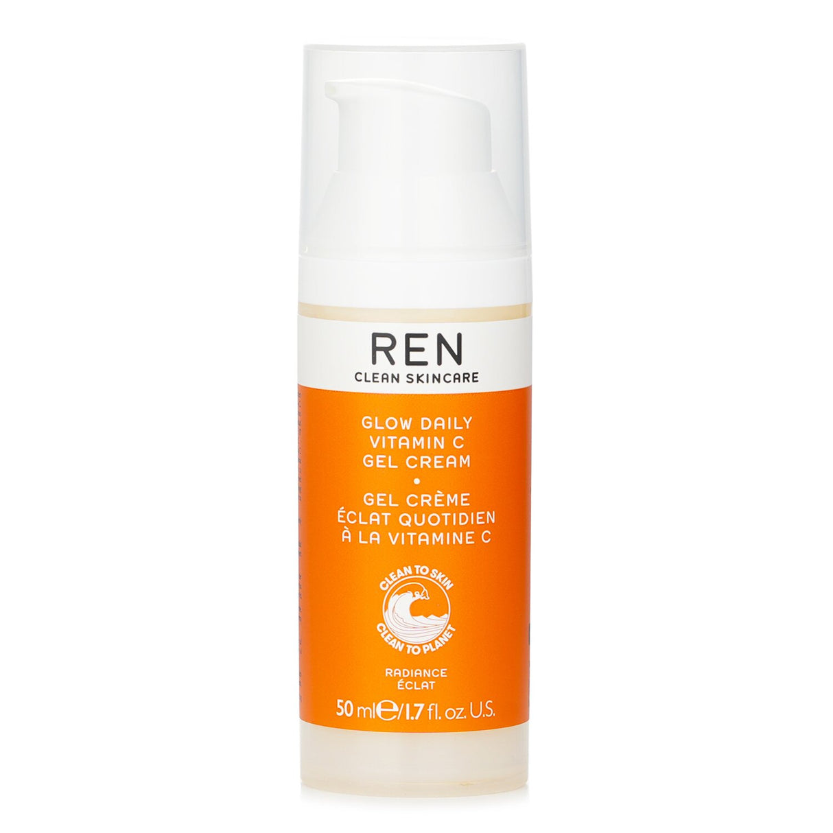 Ren - Radiance Glow Daily Vitamin C Gel Cream (For All Skin Types)  - 50ml/1.7oz