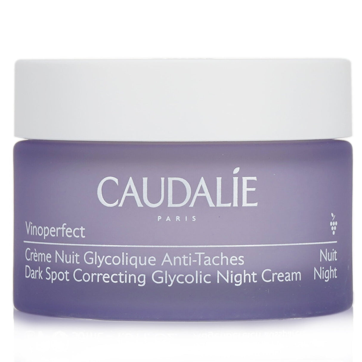 Caudalie Vinoperfect Night Cream in 50ml, brightens and smooths skin while reducing dark spots overnight.