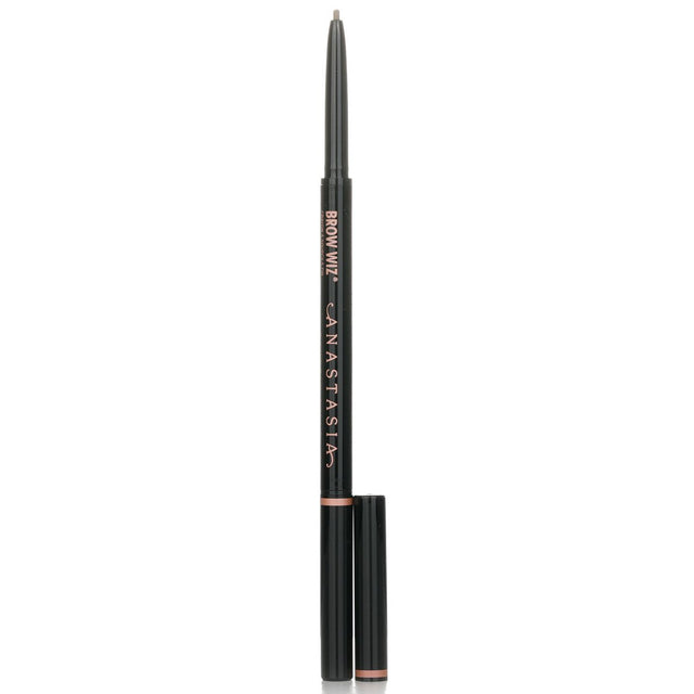 Anastasia Beverly Hills Brow Wiz Skinny Brow Pencil in #Blonde, ultra-slim for precise eyebrow detailing and natural hair-like strokes.