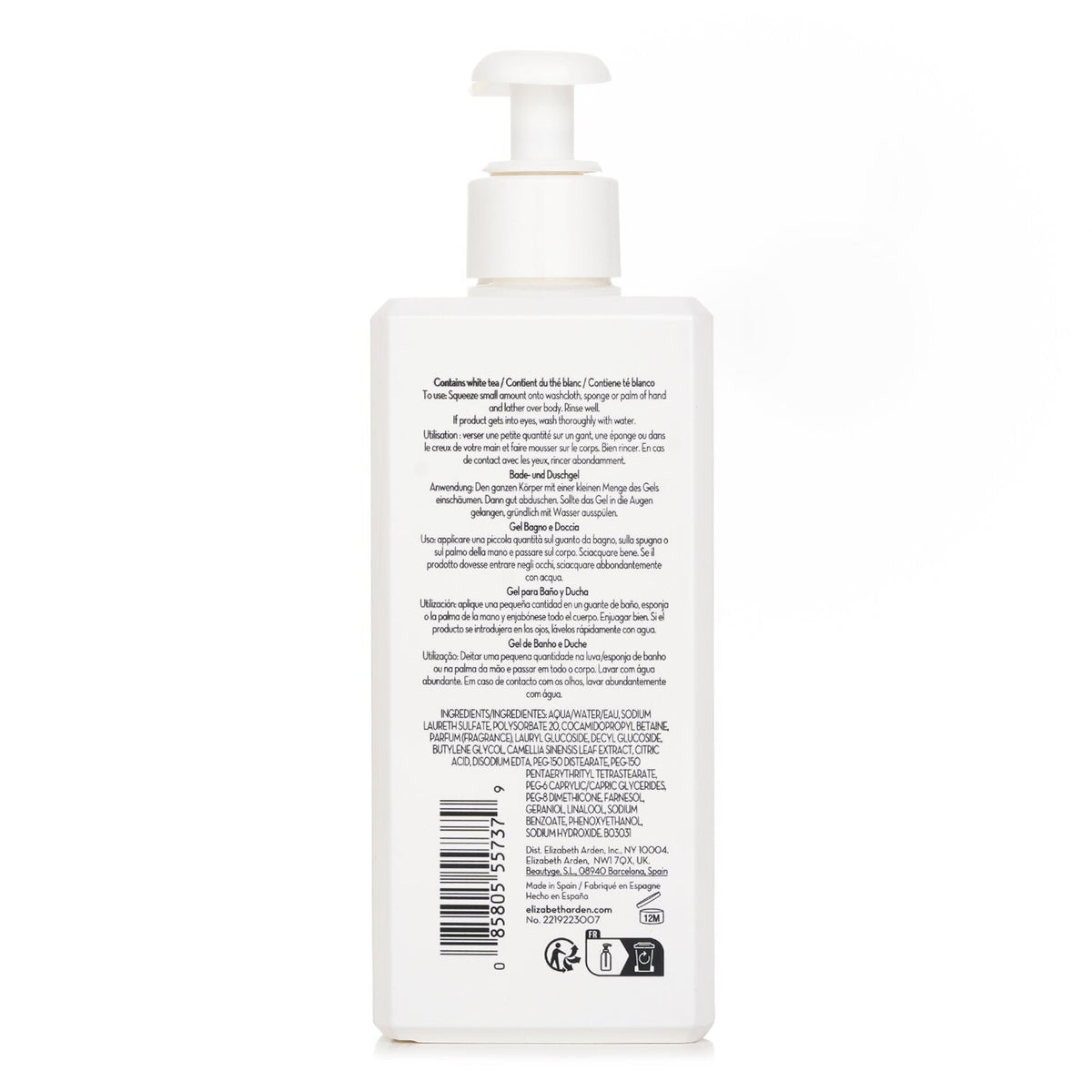 Elizabeth Arden White Tea Pure Indulgence Bath And Shower Gel  390ml/13oz