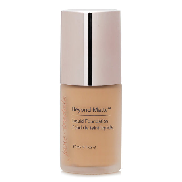 Light to medium liquid foundation with gold undertones, offers buildable coverage and a semi-matte finish for all skin types.