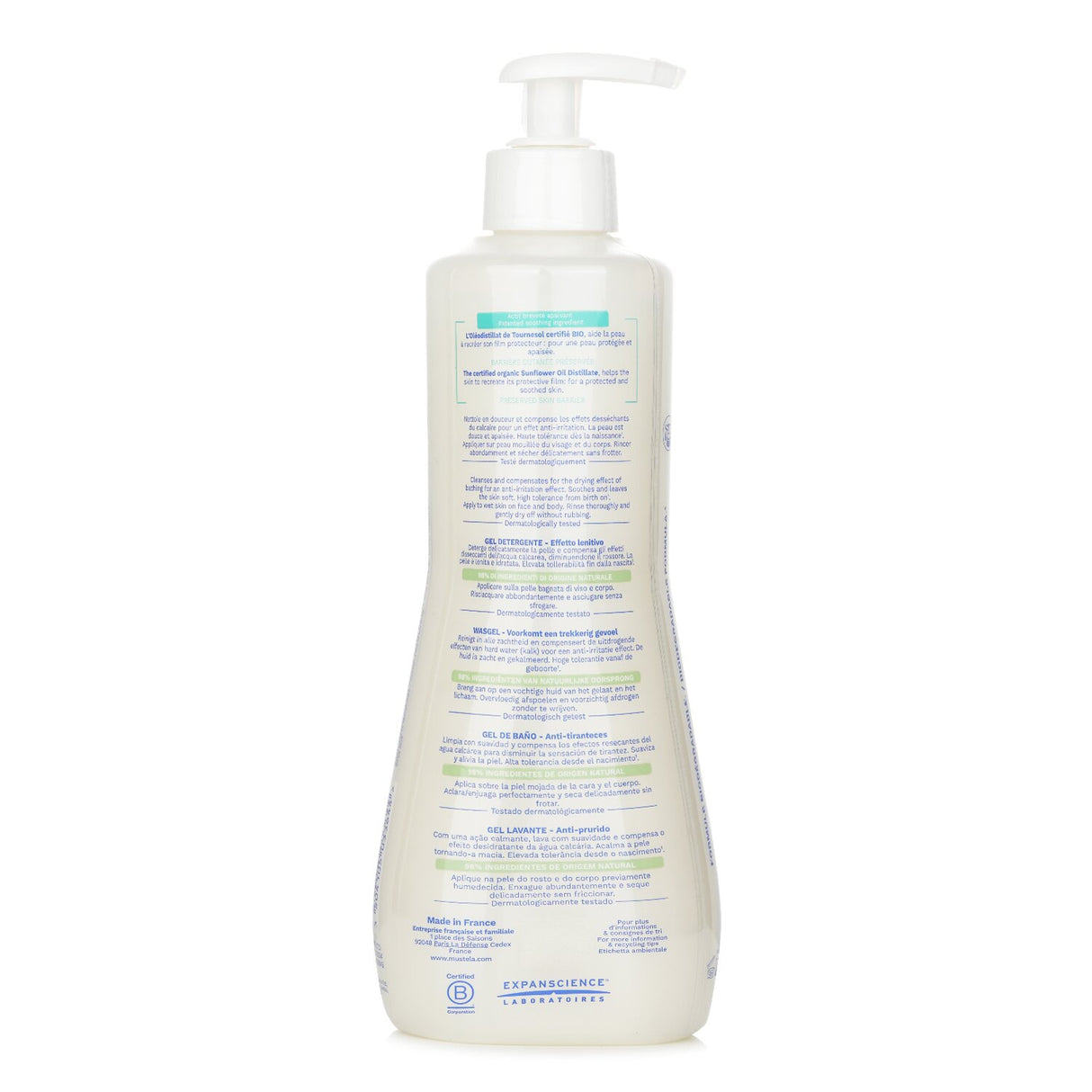 Mustela Stelatopia Cleansing Gel - For Atopic-Prone Skin 500ml/16.9oz
