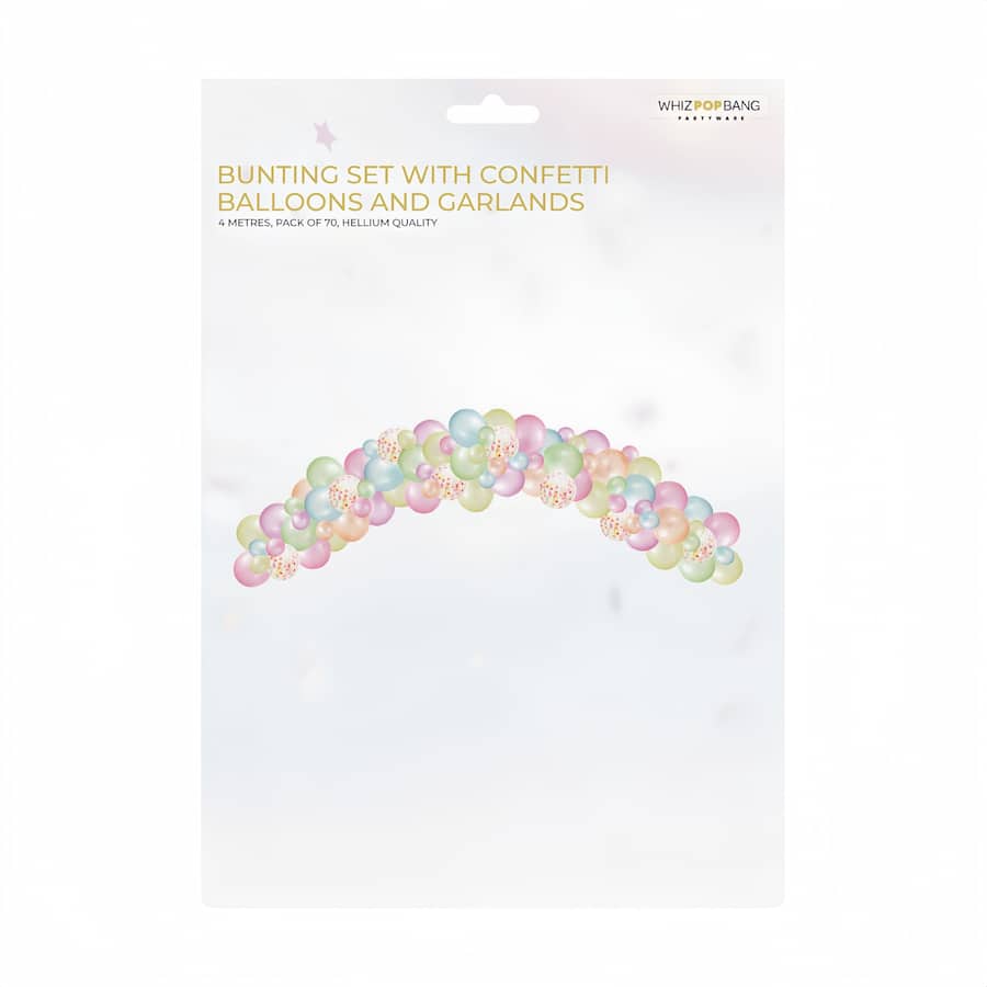 Whiz Pop Bang Garland Kit Charmed Balloon 70pack