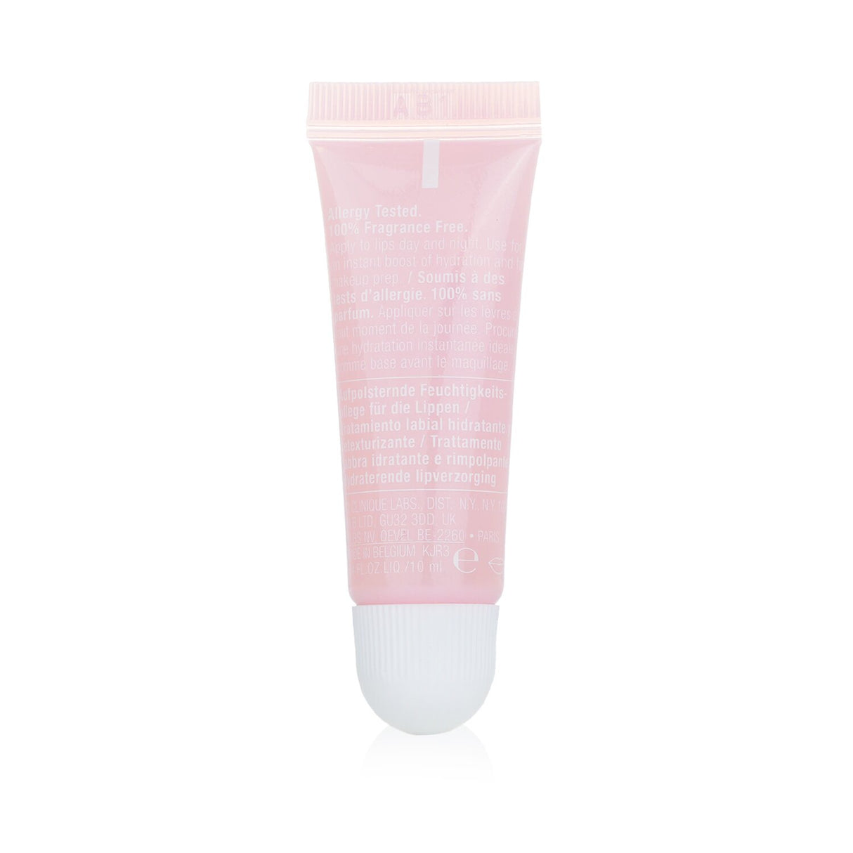 Clinique Moisture Surge Lip Hydro-Plump Treatment, 10ml, hydrates and plumps lips with shea butter and ceramides.