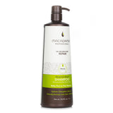 Lightweight shampoo for fine hair, enriched with Macadamia and Argan Oils for nourishment, repair, and vibrant shine.