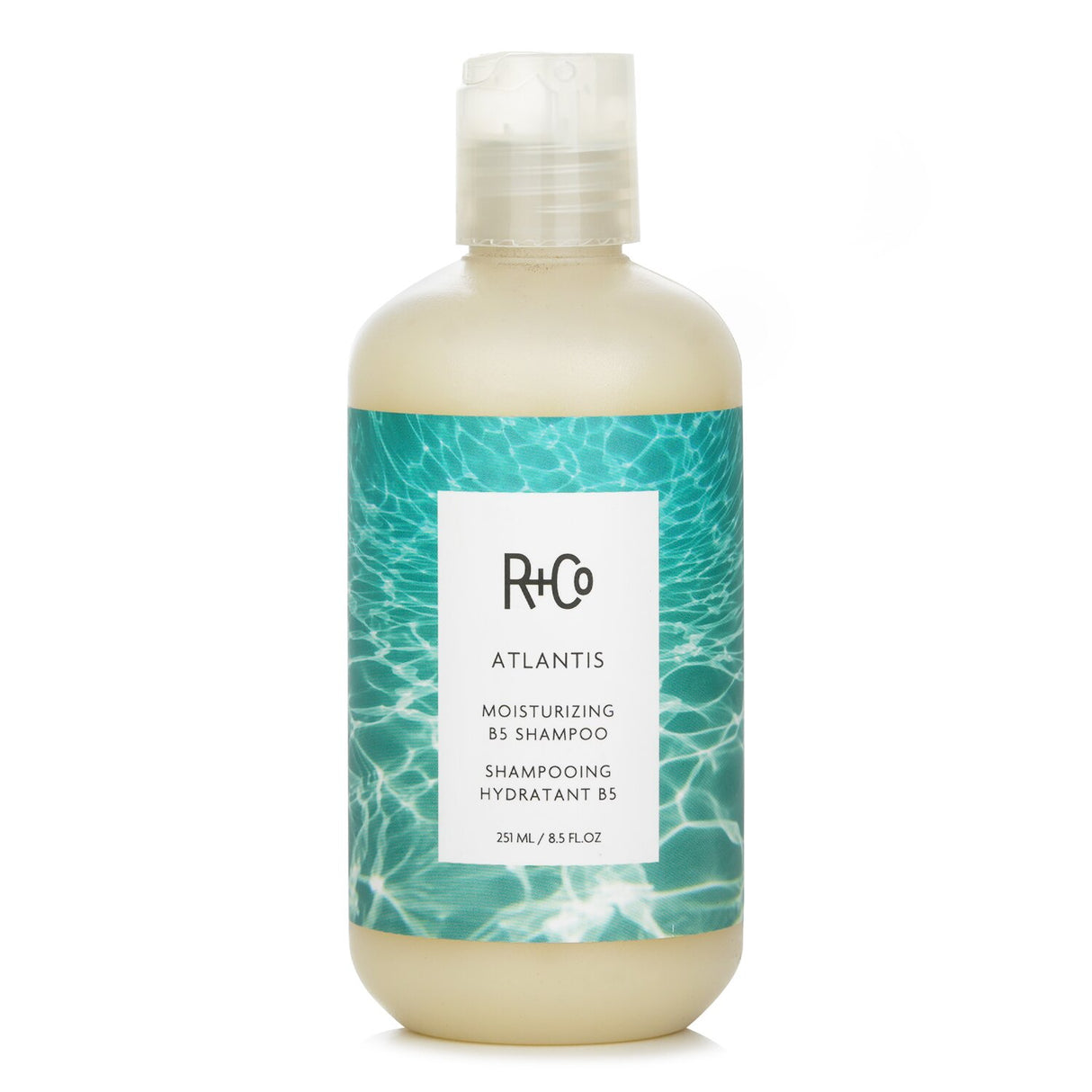 Ultra-moisturizing B5 shampoo for dry hair, enriched with antioxidants and a pleasant scent for soft, healthy strands.