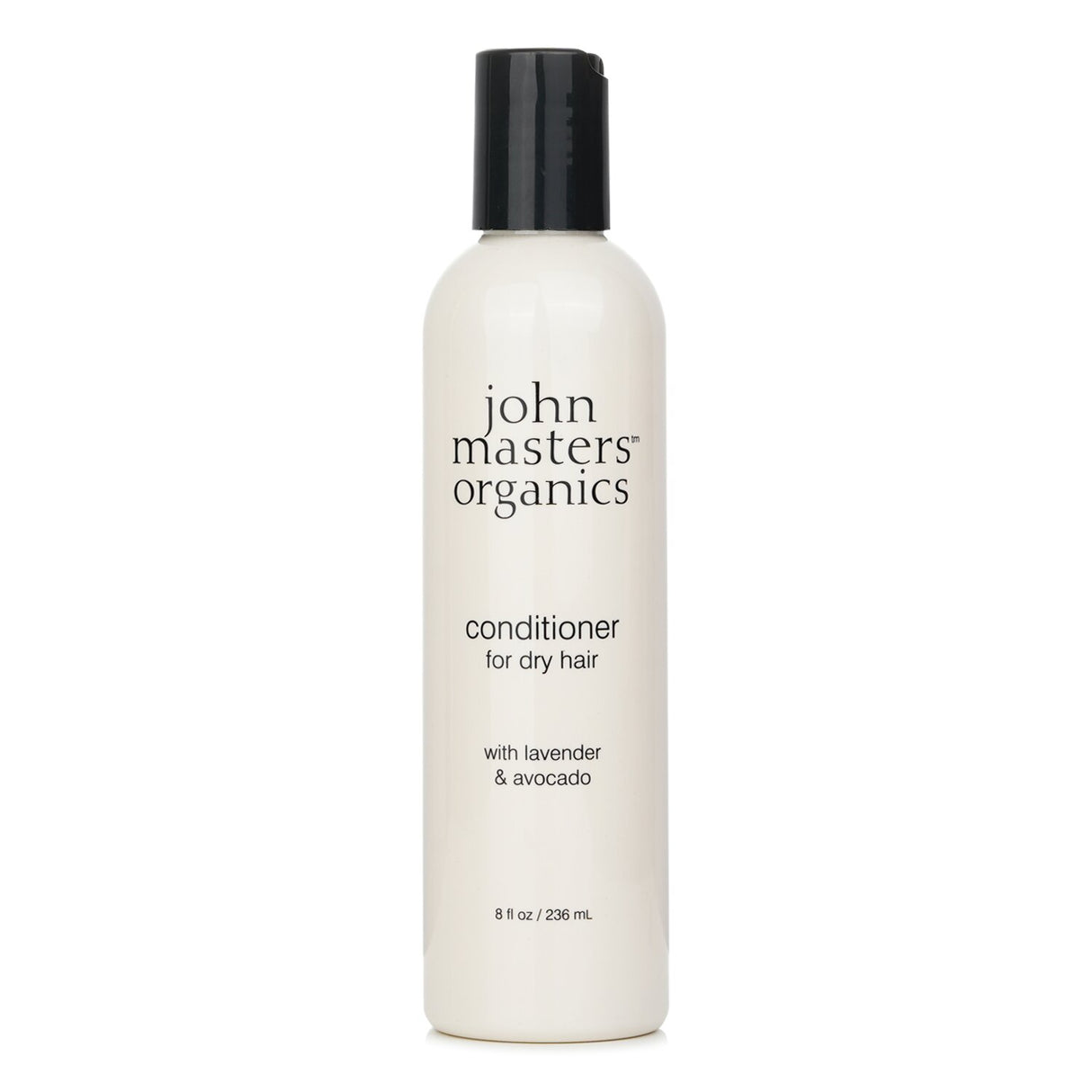 John Masters Organics conditioner for dry hair, enriched with lavender and avocado for intense hydration and nourishment.