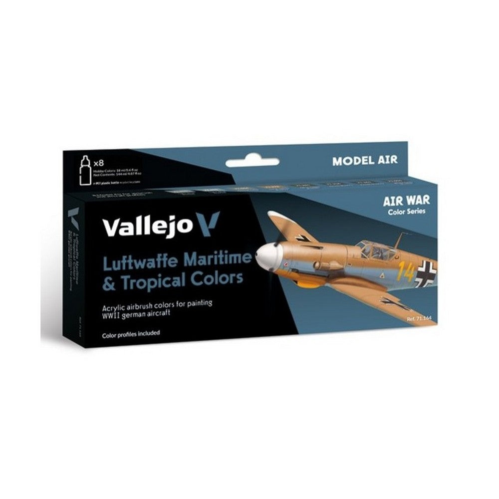 Vallejo - Model Air - Luftwaffe Maritime And Tropical Colors 1941 To End-War 8