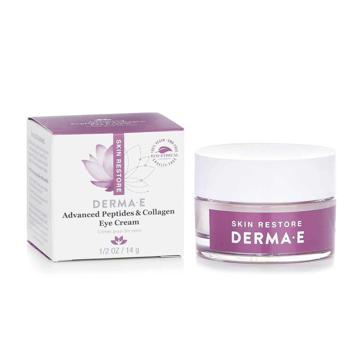 Derma E Skin Restore Advanced Peptides &amp; Collagen Eye Cream  14g/0.5oz