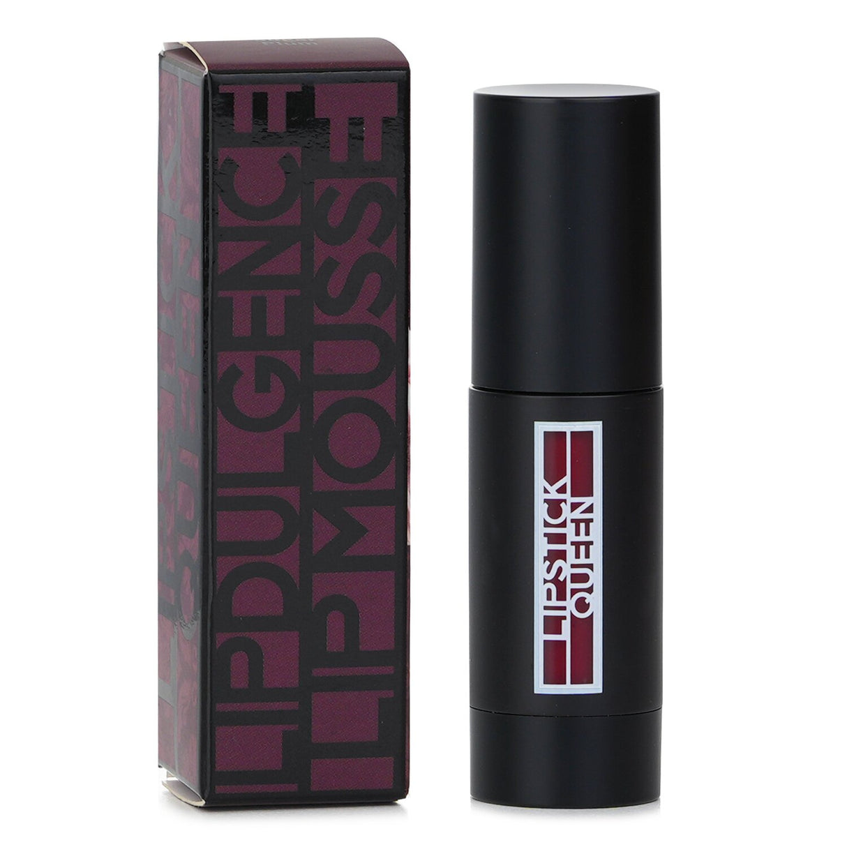 Lipstick Queen Lipdulgence Lip Mousse in Sugar Plum, a lightweight, hydrating lip color with creamy finish and intense color payoff.