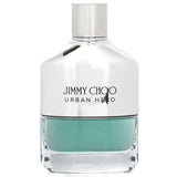 Sleek 100ml bottle of Jimmy Choo Urban Hero Eau De Parfum, a woody spicy scent for confident men with citrus and warm notes.