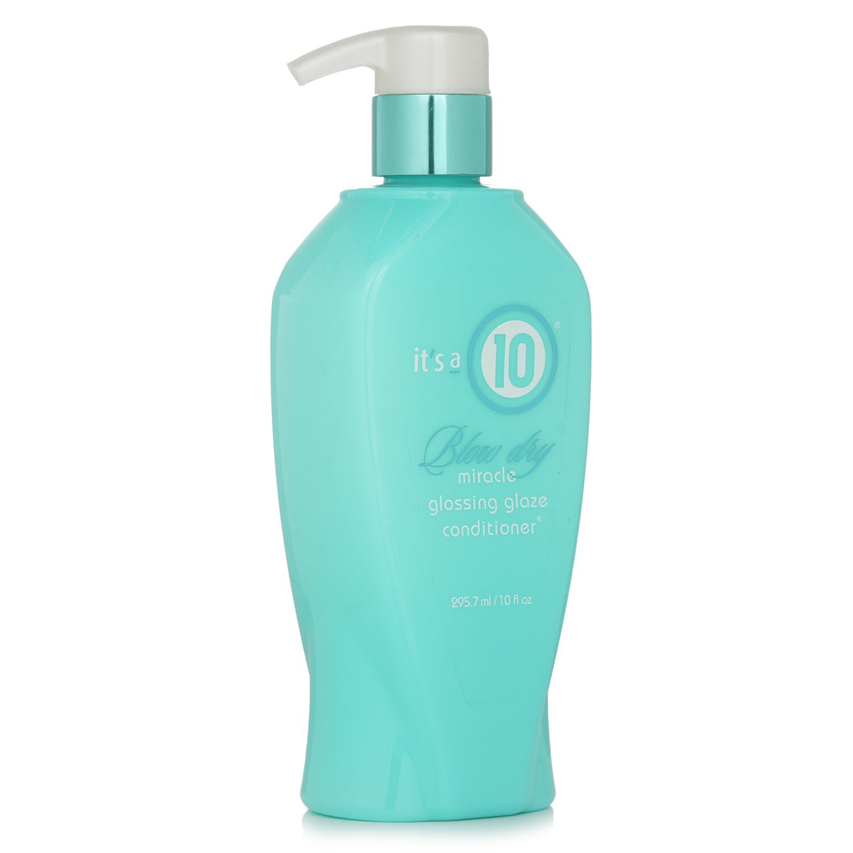 It's A 10 Blow Dry Miracle Glossing Glaze Conditioner, promoting shine, moisture, and frizz control for all hair types.