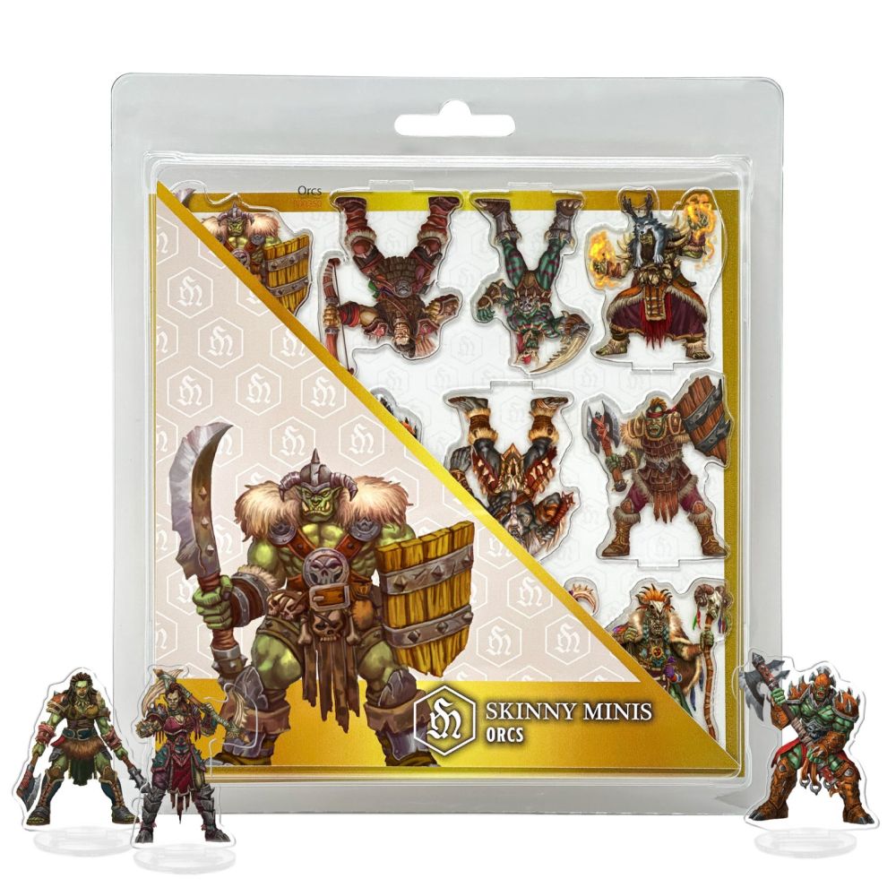 Skinny Minis - Orcs Board Game
