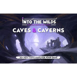 Into the Wilds Battlemap Books - Caves & Caverns Board Game