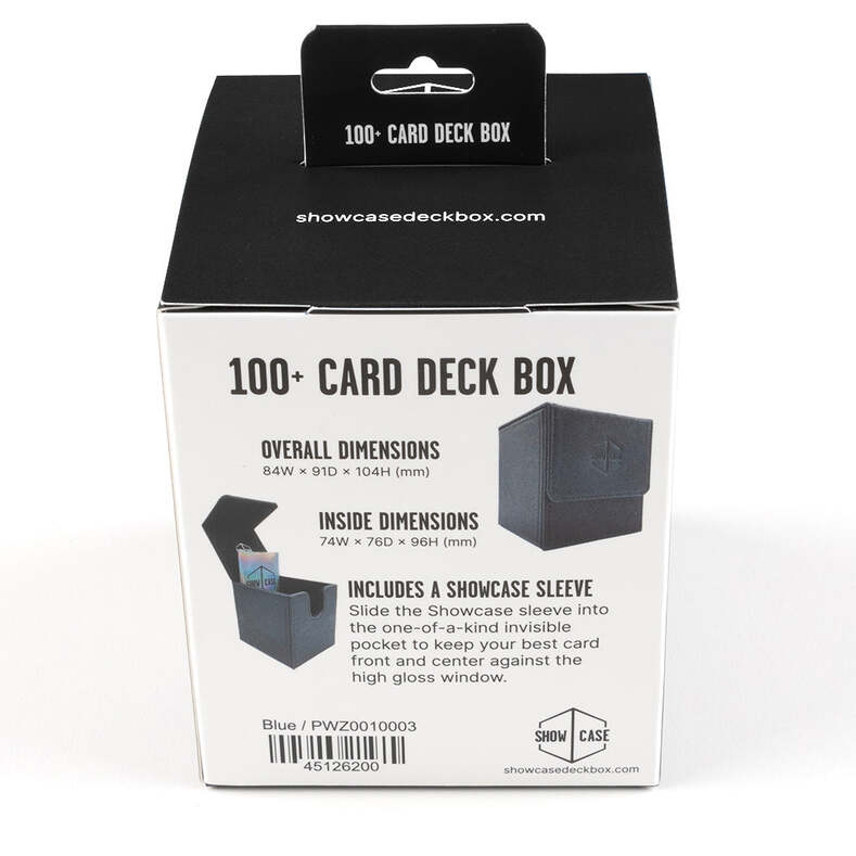 Showcase 100+ Deck Box - Black Board Game