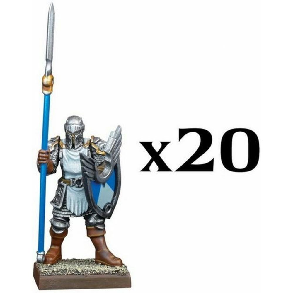 Kings of War - Basilean - Men-at-arms Regiment
