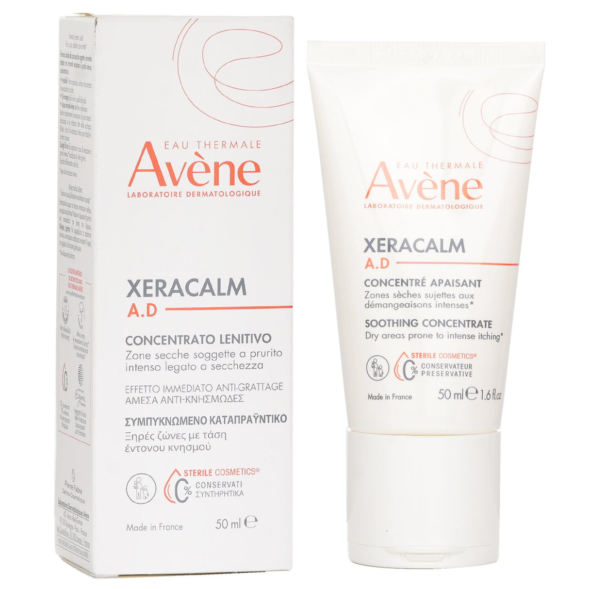 Avene XeraCalm A.D Soothing Concentrate - For Dry Areas Prone to Intense Itching