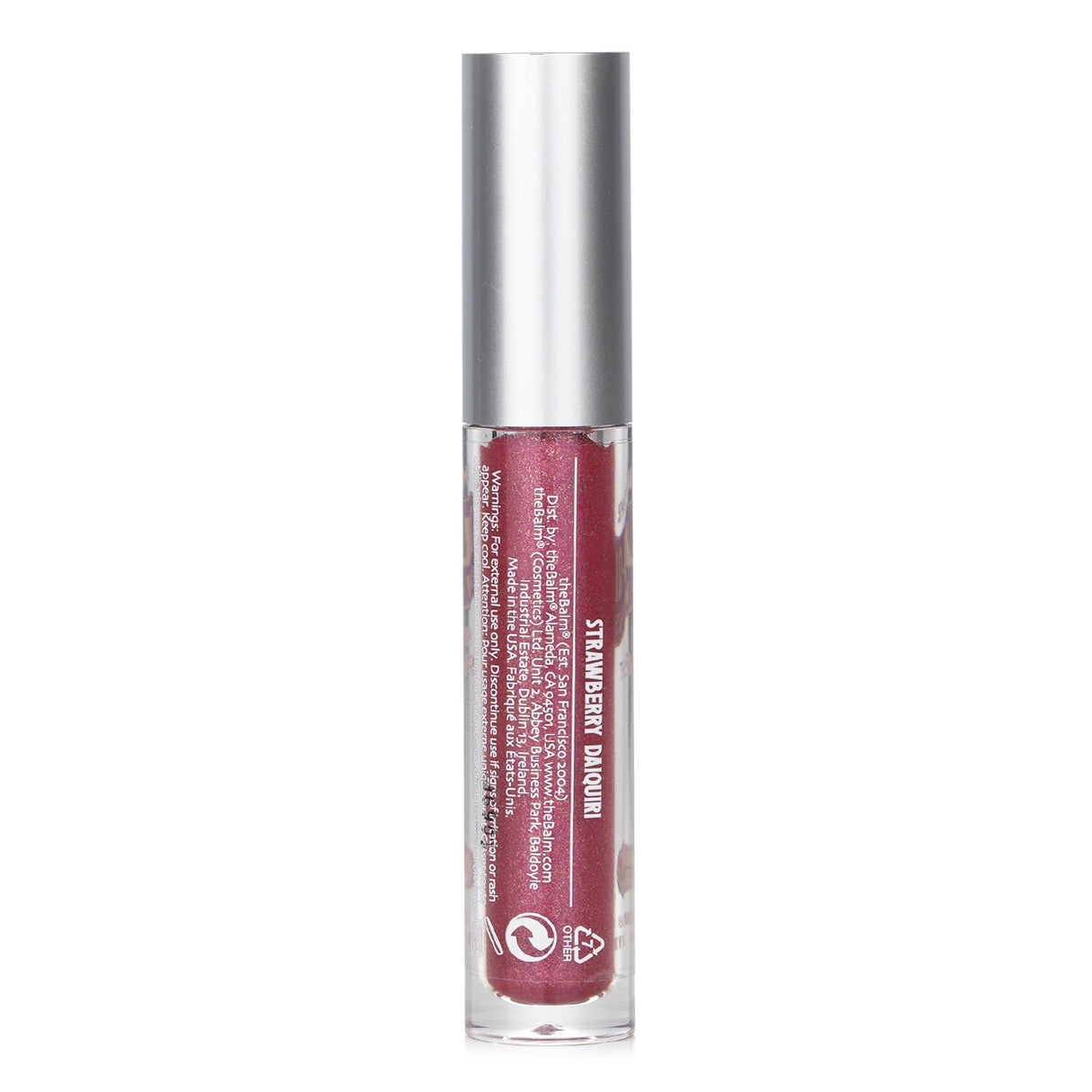 Sparkling liquid eyeshadow in #Strawberry Daiquiri, featuring a buildable, creaseless formula for effortless glamour.