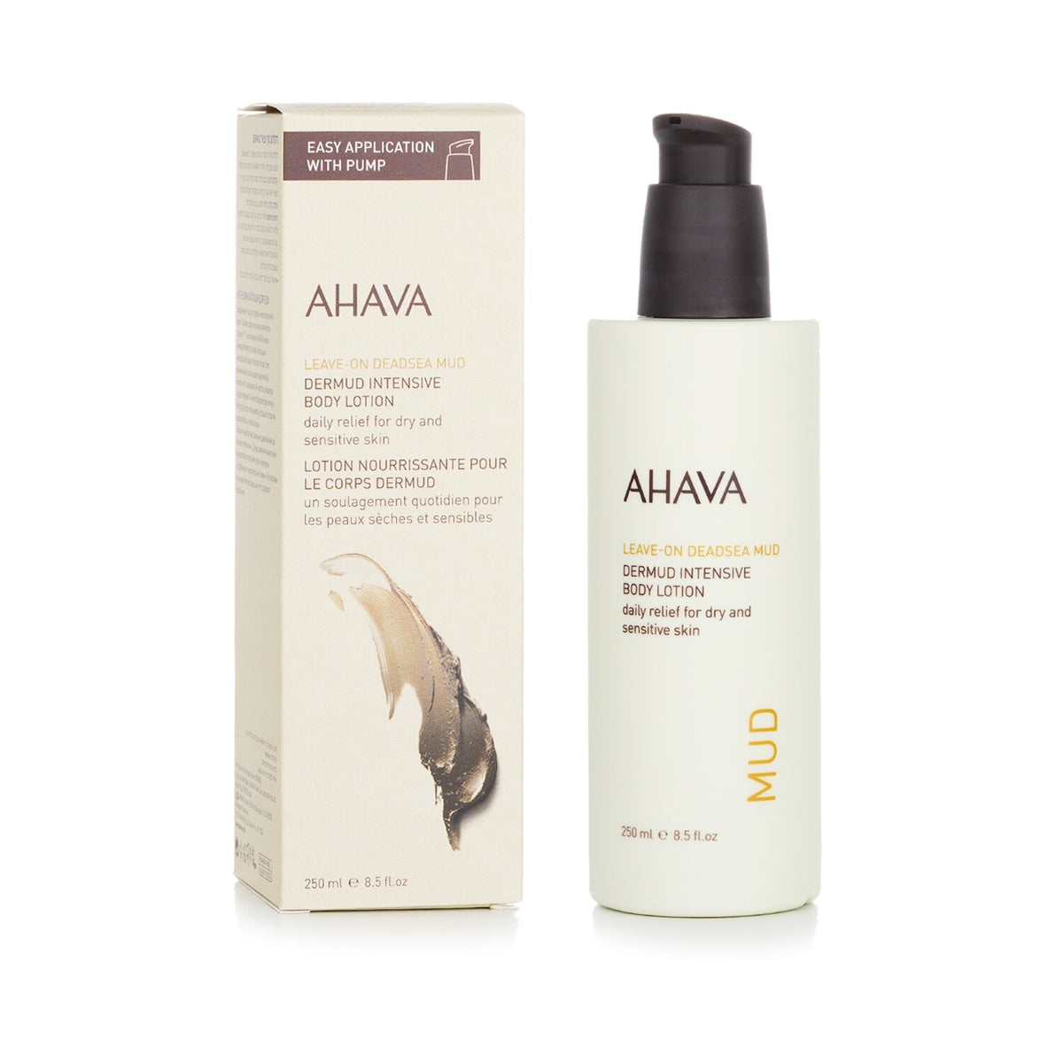 Ahava Leave-On Deadsea Mud Dermud Intensive Body Lotion - For Dry &amp