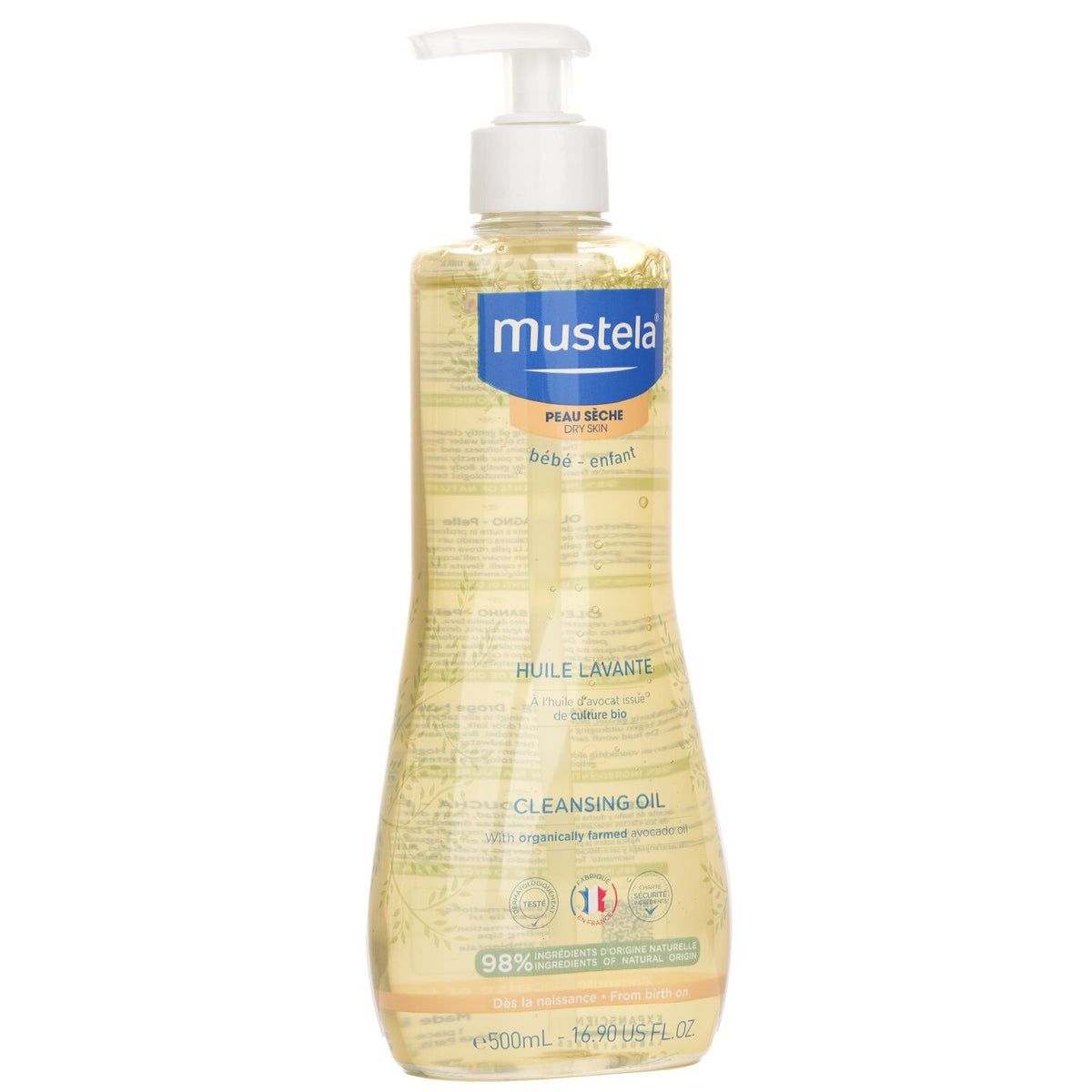 Mustela Cleansing Oil  500ml/16.9oz