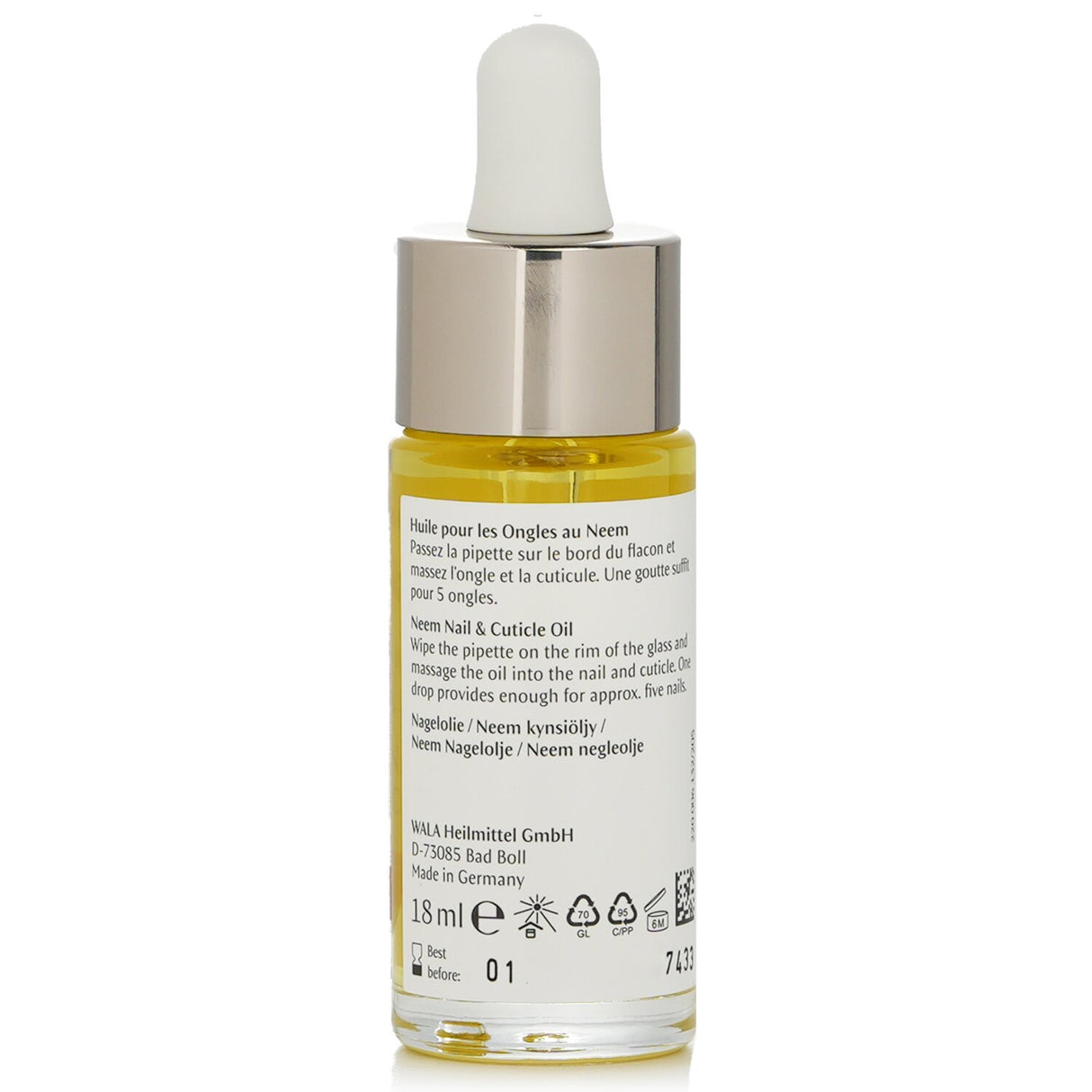 Dr. Hauschka - Neem Nail & Cuticle Oil  - 18ml/0.6oz