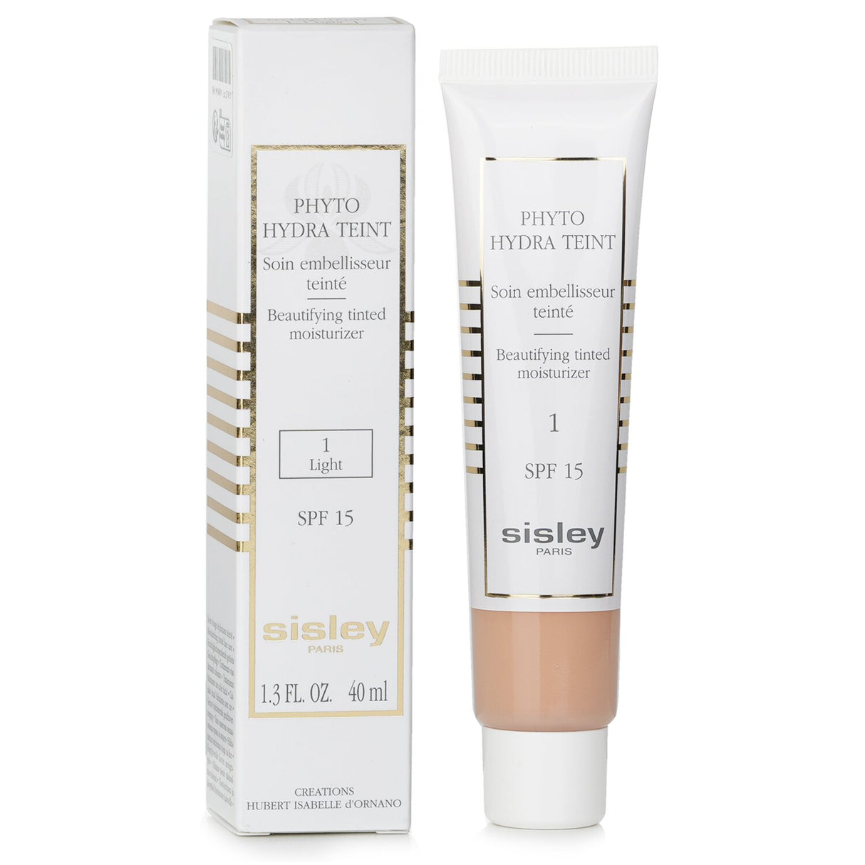 Sisley Phyto Hydra Teint #1 Light is a tinted moisturizer that hydrates and protects, offering a radiant, natural complexion.