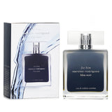 Narciso Rodriguez For Him Bleu Noir 100ml fragrance, featuring fresh citruses, musk, and woody notes for a sophisticated scent.