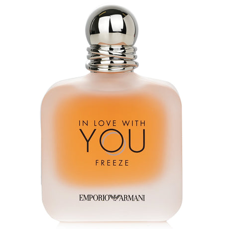 Giorgio Armani In Love With You Freeze Eau De Parfum, a fresh oriental floral fragrance for women, with fruity and floral notes.