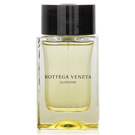 Bottega Veneta Illusione 90ml, a vibrant woody fragrance with citrus top notes and earthy base for modern men's elegance.