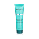 Kerastase Resistance Extentioniste Thermique gel cream in 150ml, enhances shine, strengthens hair, and offers 450°F heat protection.