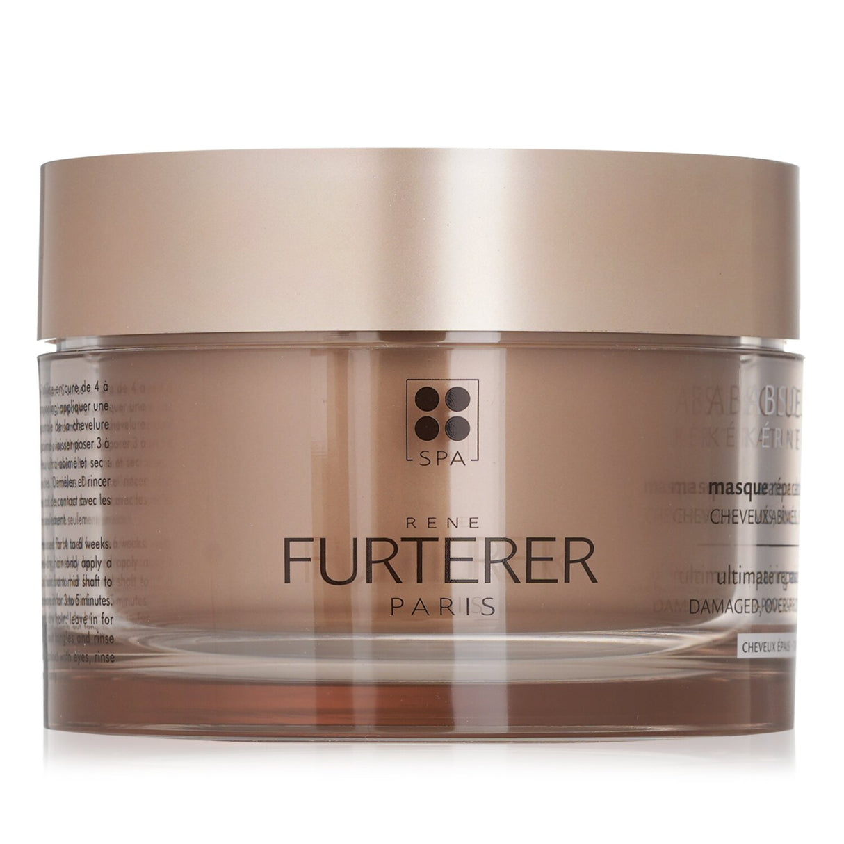 Rene Furterer Absolue KÄratine Renewal Care Ultimate Repairing Mask for thick, damaged hair, enriched with plant-based Keratin and Camelina Oil.