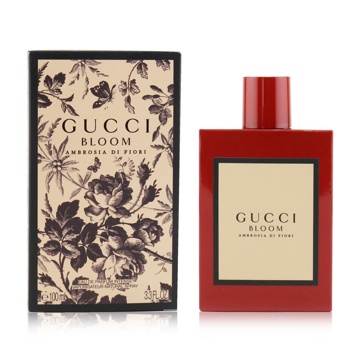 Luxurious 100ml perfume with enticing floral notes of Jasmine, Tuberose, and Damask Rose, perfect for any occasion.