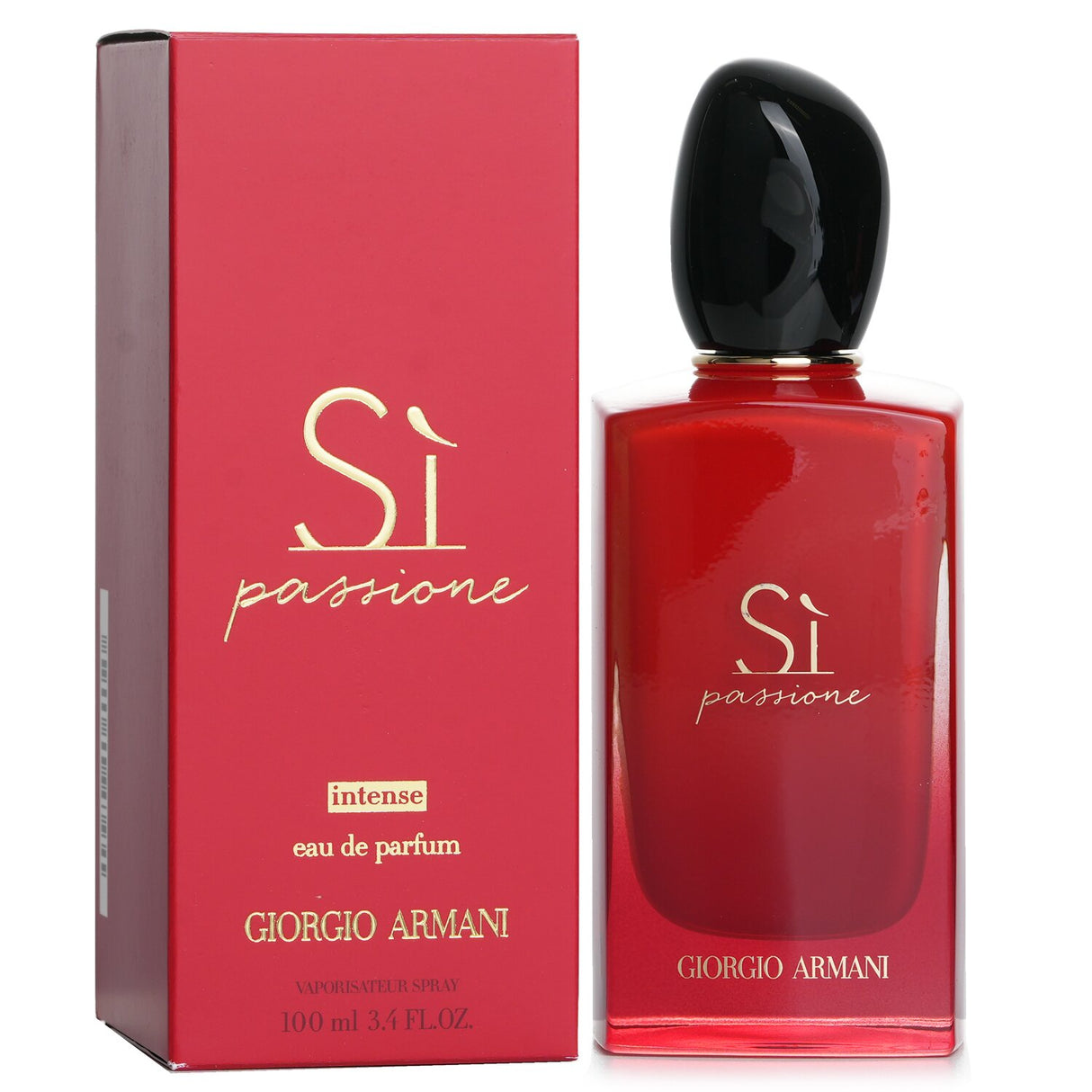 Giorgio Armani Si Passione Intense Eau De Parfum in 100ml, a floral woody fragrance exuding elegance and sensuality for modern women.